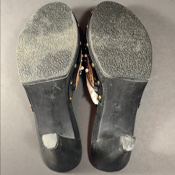 Beaded platform mules - Picture 8 of 10